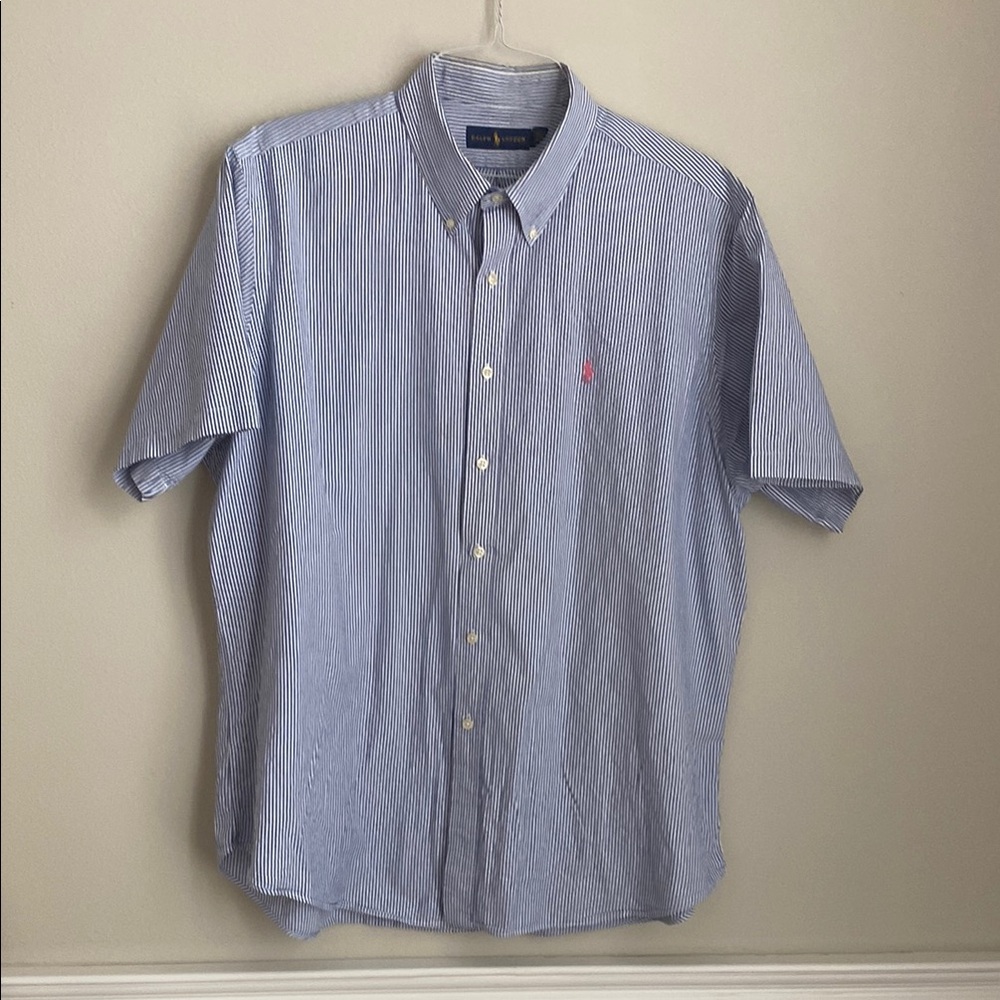 Ralph Lauren Blue Casual‎ Button Down Shirt